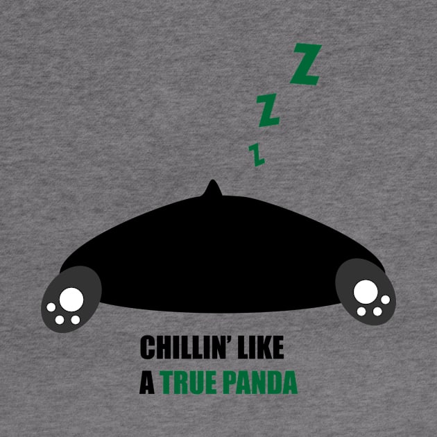 Chillin' like a true panda by Anitiv